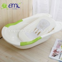 Comfortable folding portable plastic hospital baby bathtub