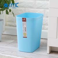 Wholesale colorful square plastic household waste bin