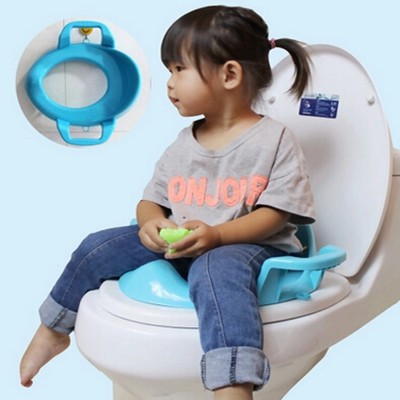 Hot selling colorful portable baby and kids toilet seat cover for potty seat trainer