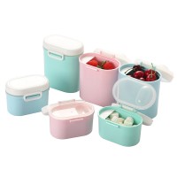 Formula Milk Storage Large Capacity Baby Milk Powder Can Airtight Storage Box Barrel Feeding Box for Baby Food Container