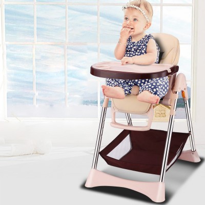 EN14988 Fashion cheap 3 in 1 foldable baby high chair with table