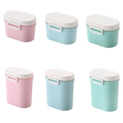 Baby milk powder container portable food baby sealed baby milk powder box portable children food storage box